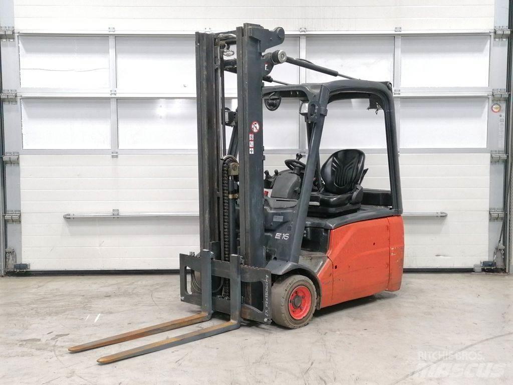 Linde E16-01 Elektritõstukid