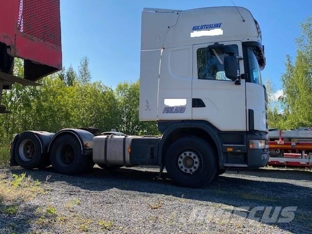 Scania R 164, 6x2 Sadulveokid
