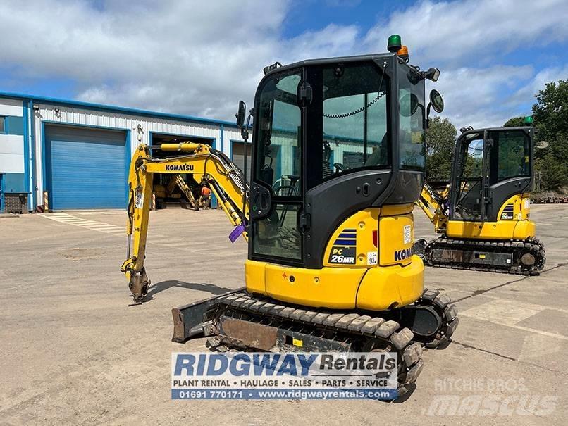 Komatsu PC 26 MR Miniekskavaatorid < 7 t