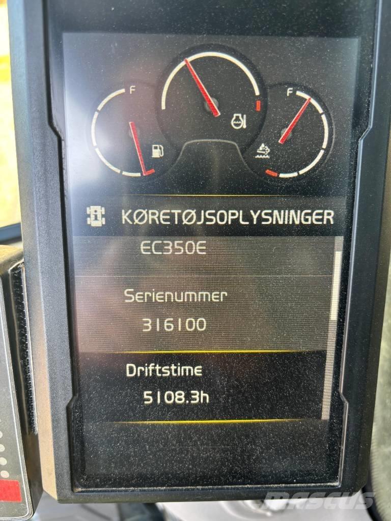 Volvo EC 350 EL Roomikekskavaatorid