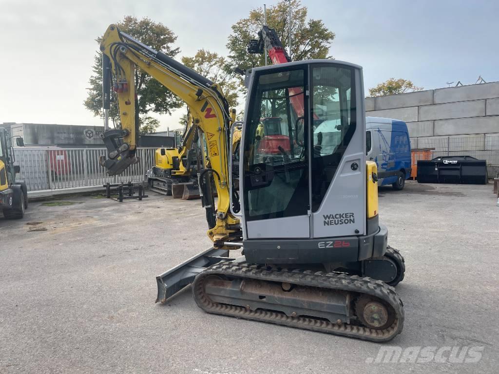 Wacker Neuson EZ 26 Roomikekskavaatorid