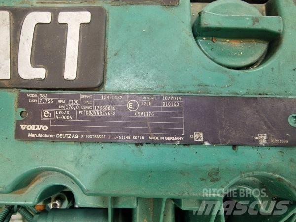 Volvo D8J Mootorid