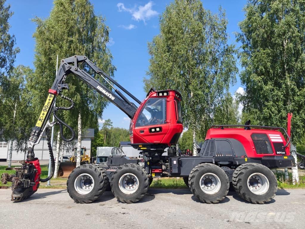 Komatsu 901 XC Harvesterid