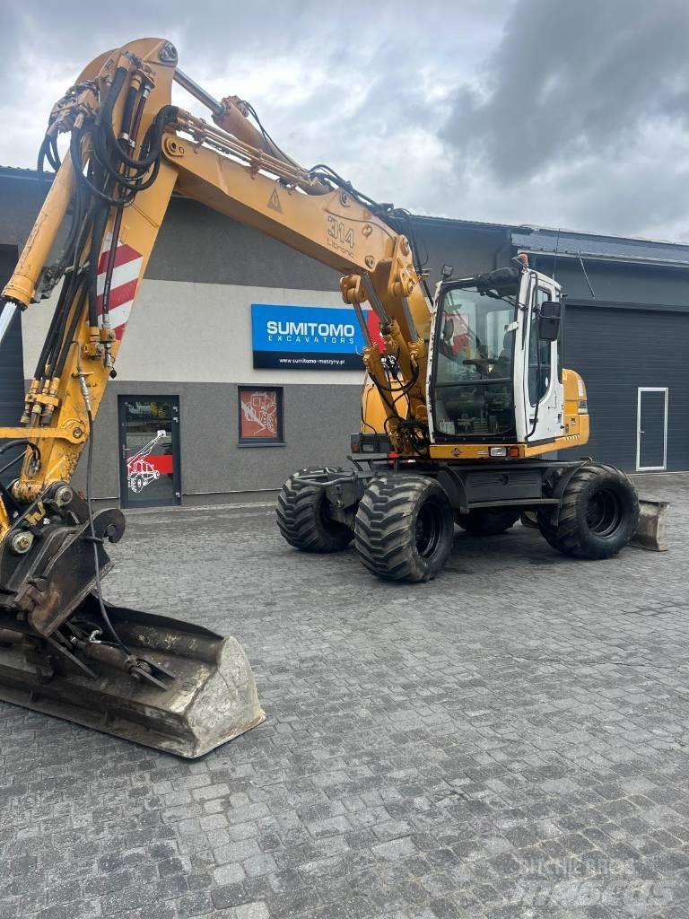 Liebherr 314 Ratasekskavaatorid