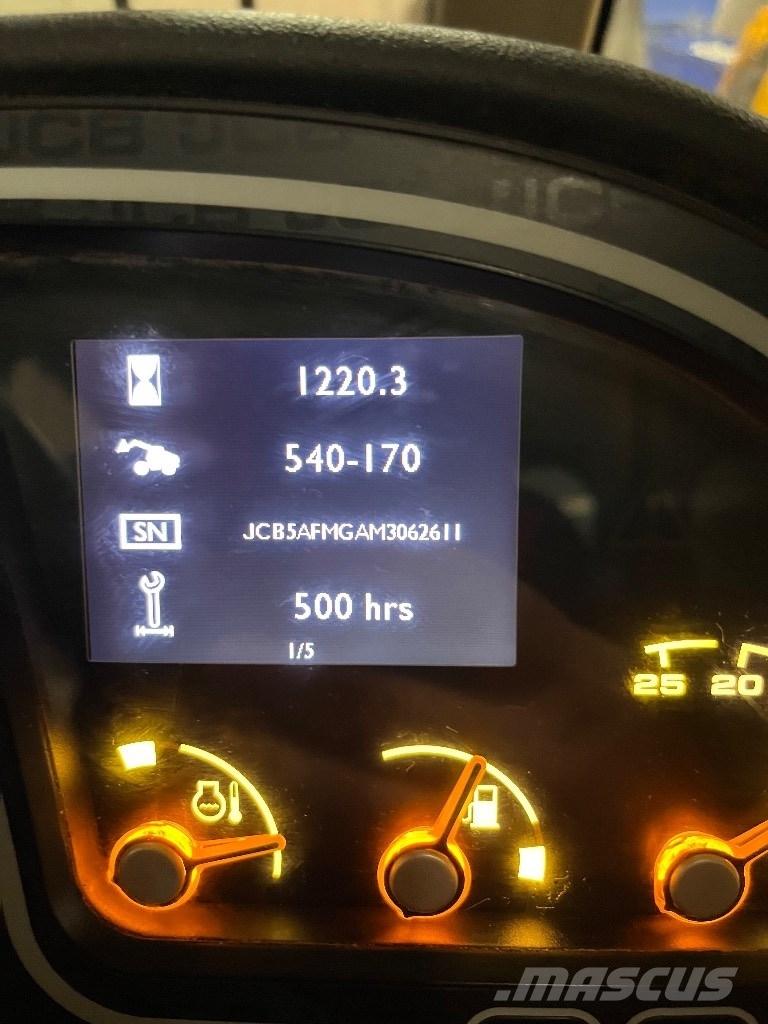 JCB 540-170 Teleskooplaadurid