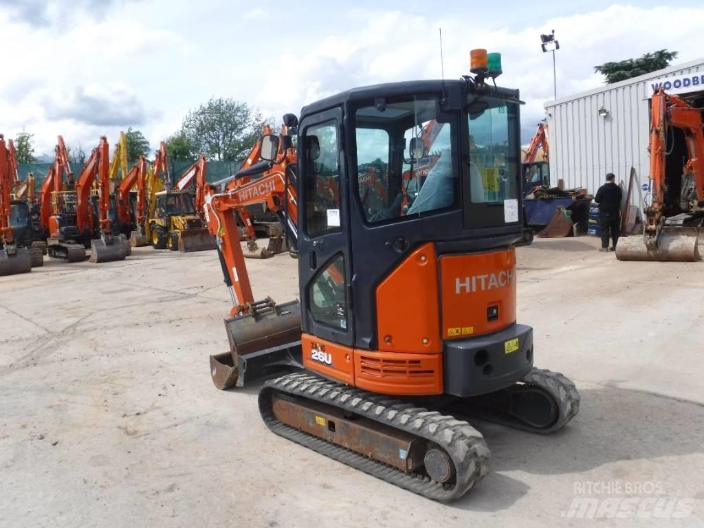 Hitachi ZX 26 U-6 Miniekskavaatorid < 7 t