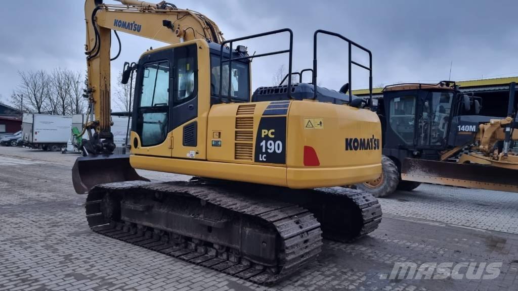 Komatsu PC 190-8 Roomikekskavaatorid