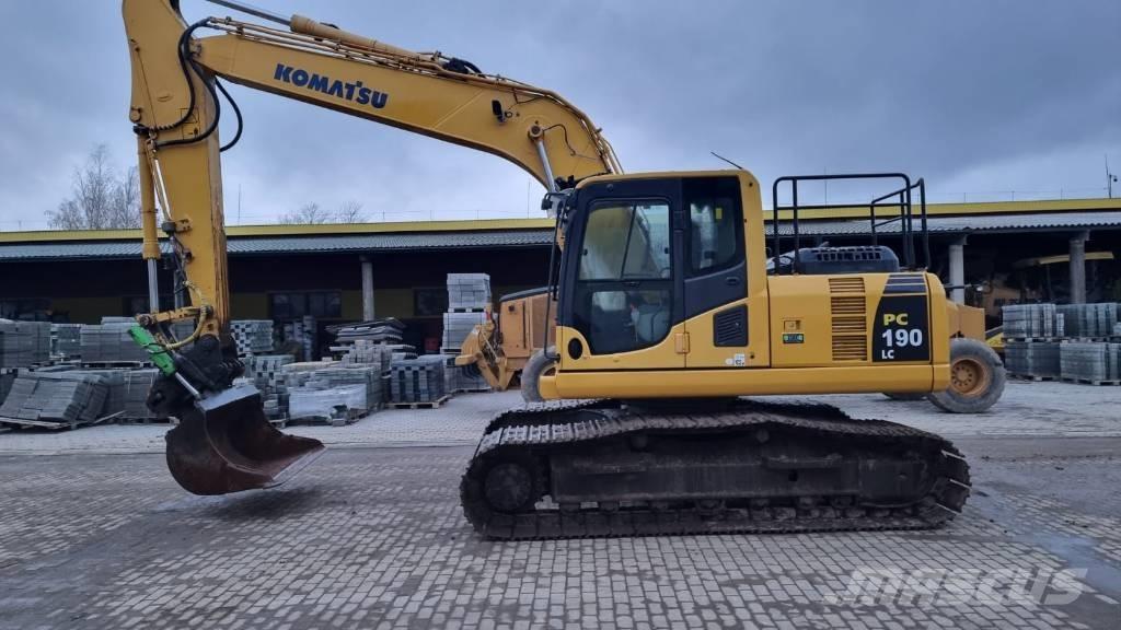 Komatsu PC 190-8 Roomikekskavaatorid