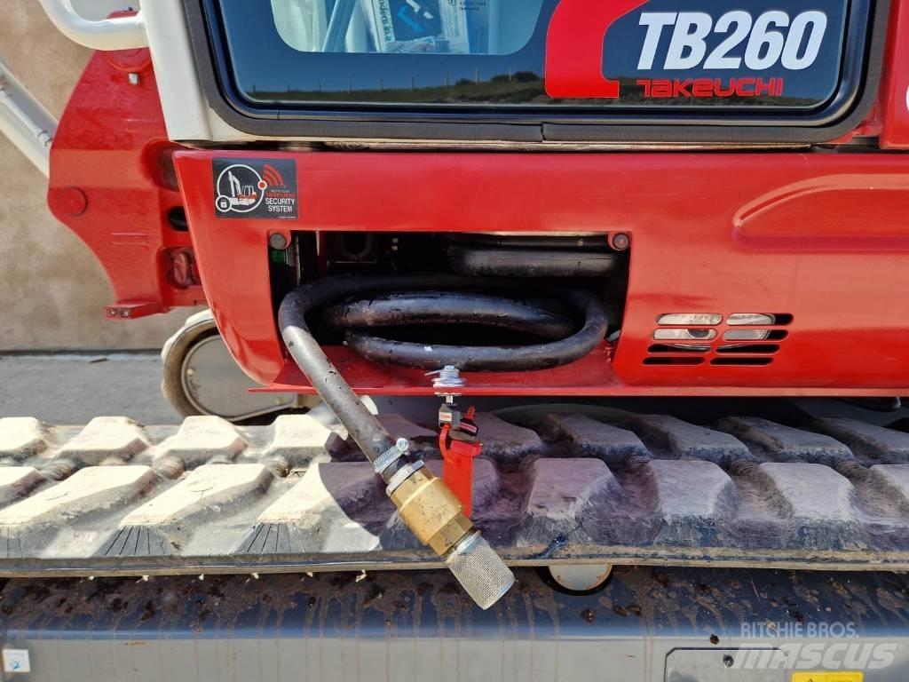 Takeuchi TB 260 Miniekskavaatorid < 7 t