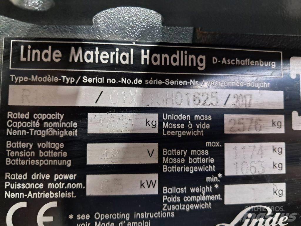 Linde R16S Lükandmastiga tõstukid