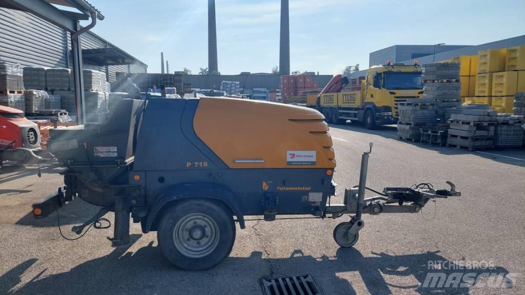 Putzmeister P 718 TD Betooni pumpautod