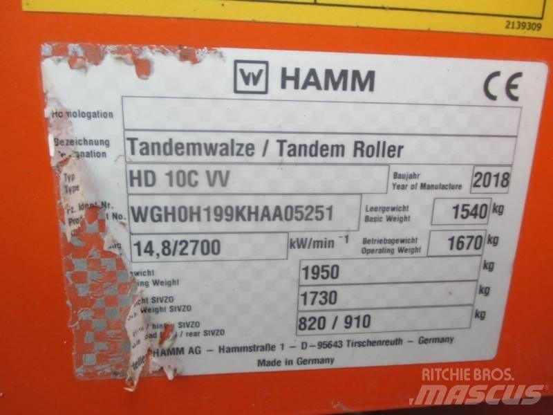 Hamm HD 10 C VV Tandemrullid