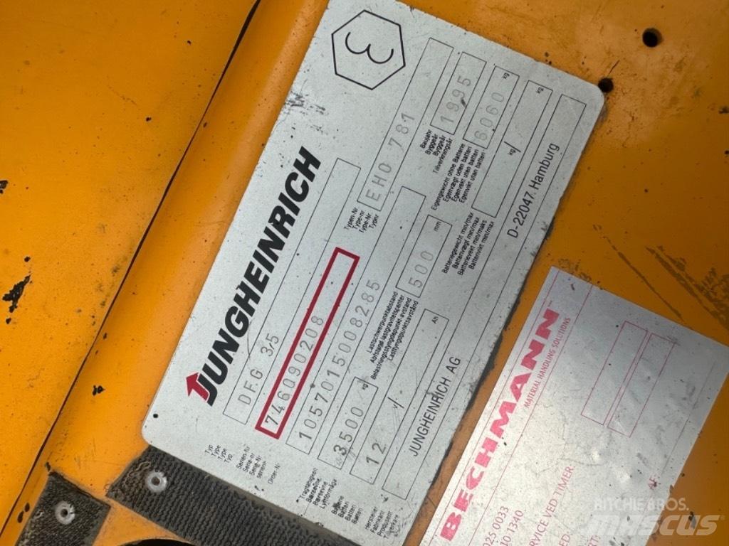 Jungheinrich EFD35 Diiseltõstukid