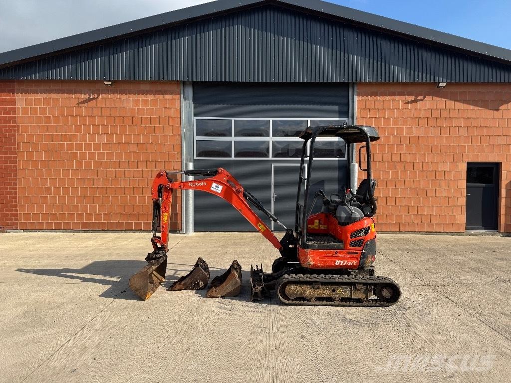 Kubota U 17-3 Miniekskavaatorid < 7 t