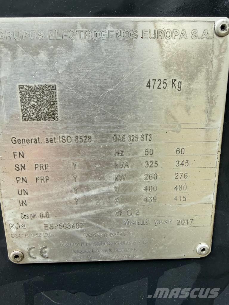 Atlas Copco QAS 325 Diiselgeneraatorid