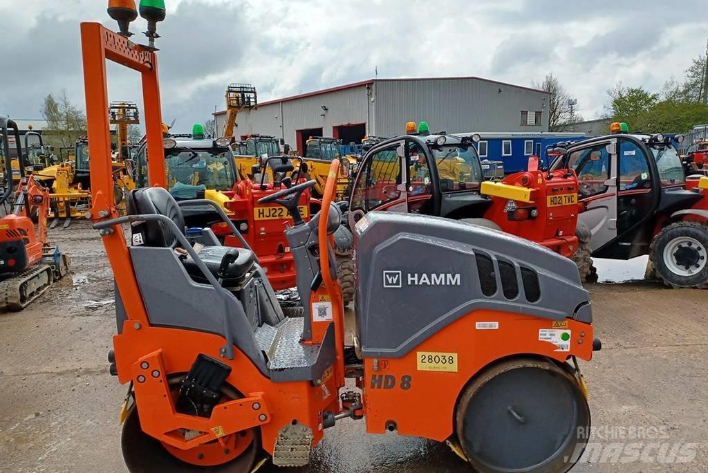 Hamm HD 8 VV Tandemrullid