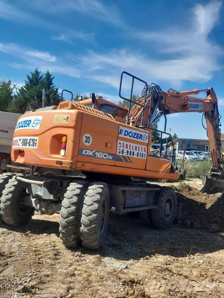 Doosan DX 160 W-3 Ratasekskavaatorid