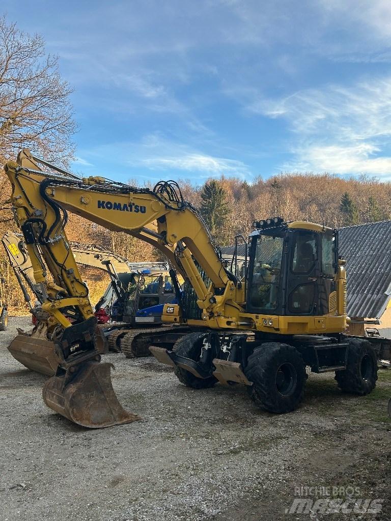 Komatsu Pw118mr11 Ratasekskavaatorid