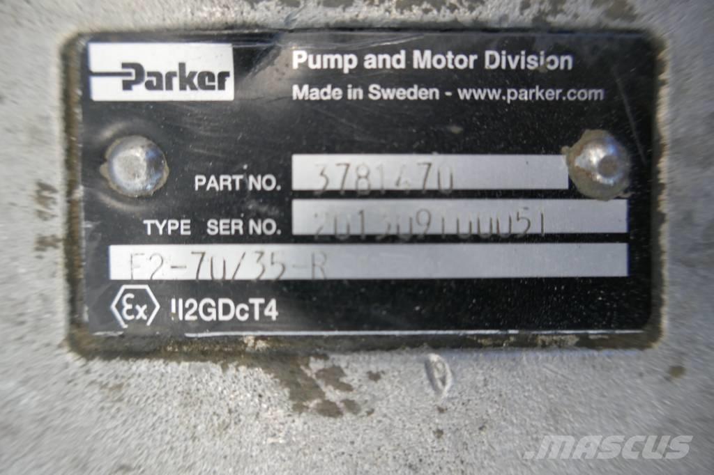 Parker F2 Hüdraulika