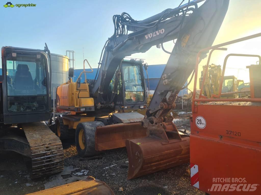Volvo EW 140 C Ratasekskavaatorid