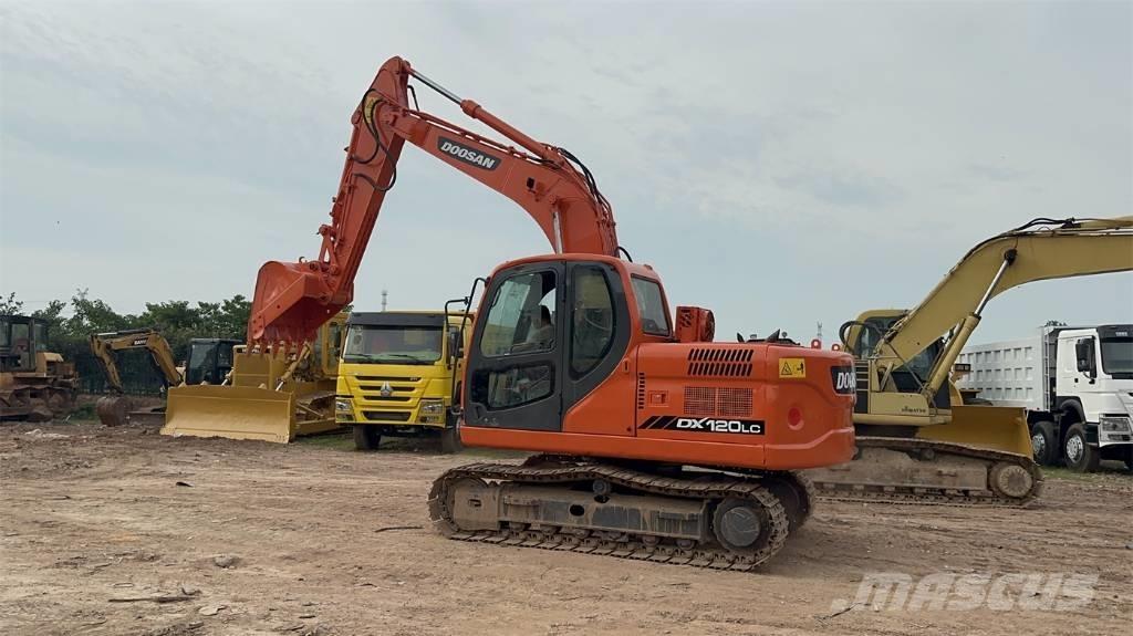 Doosan DX 120 Roomikekskavaatorid