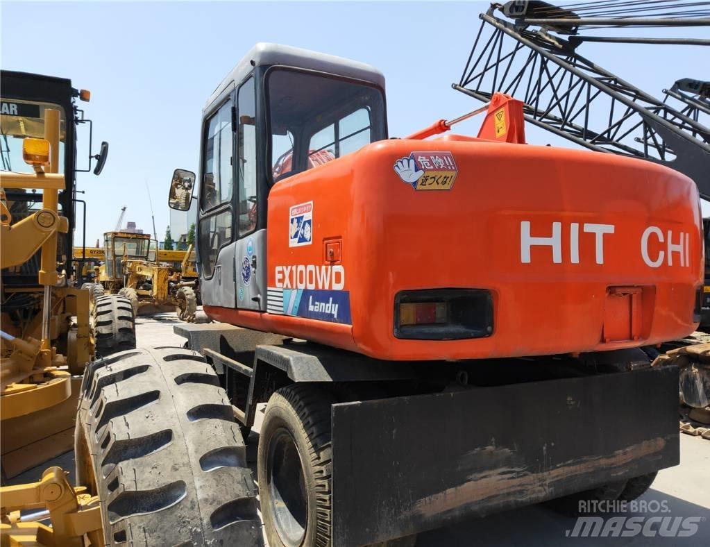 Hitachi EX 100 W D Ratasekskavaatorid