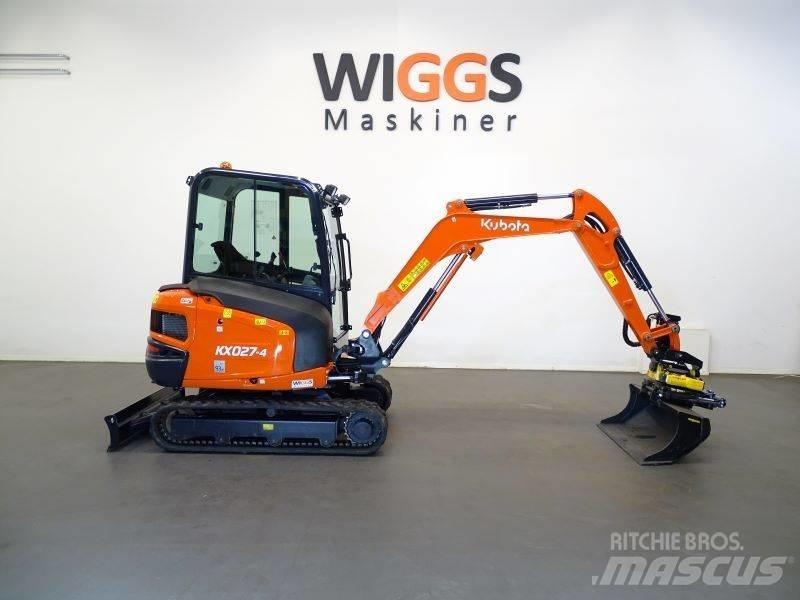 Kubota KX 027-4 Miniekskavaatorid < 7 t