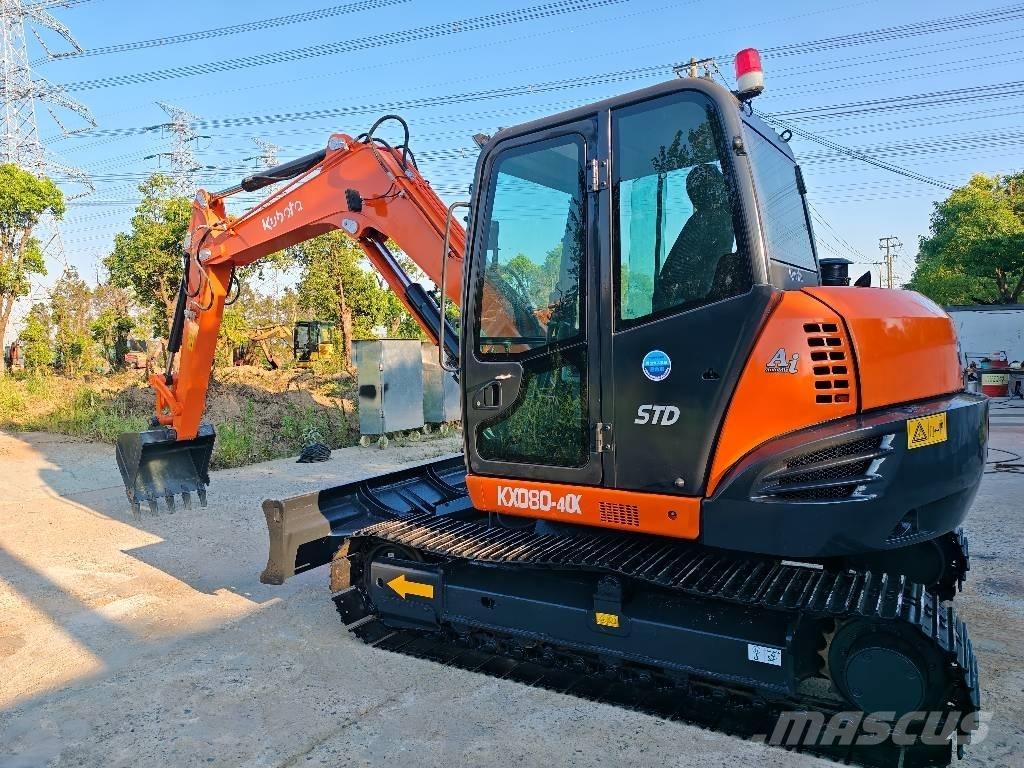 Kubota KX 080-4 CX Väikeekskavaatorid 7t-12t