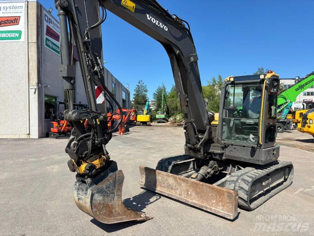 Volvo ECR88D Väikeekskavaatorid 7t-12t