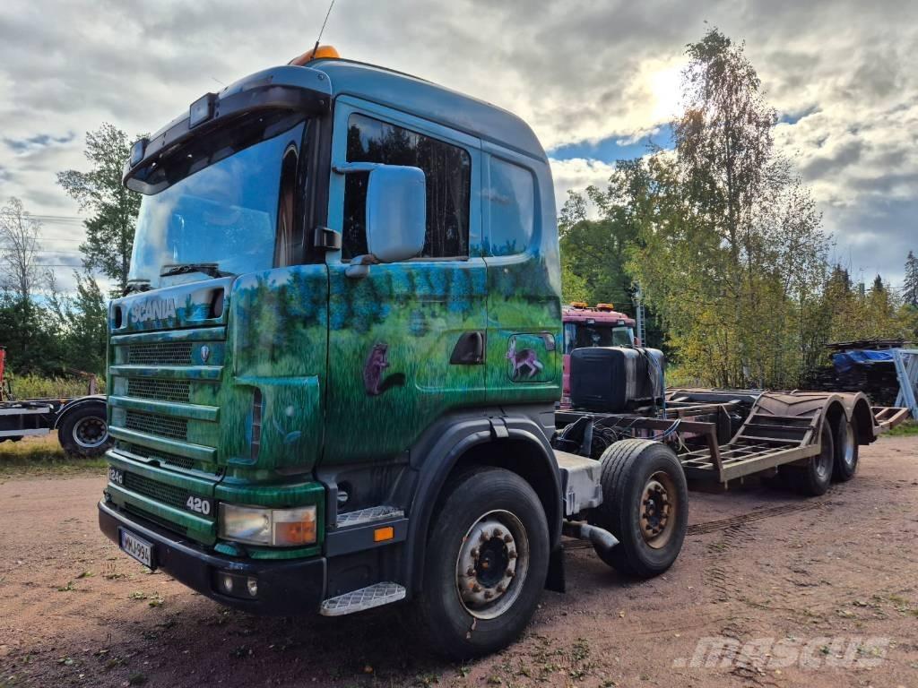 Scania R 124 Metsamasinate veokid