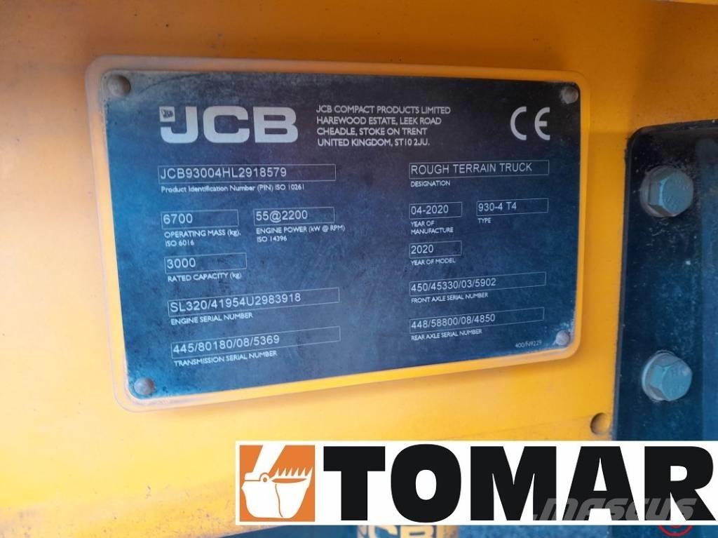 JCB 930-4 Maastikutõstukid