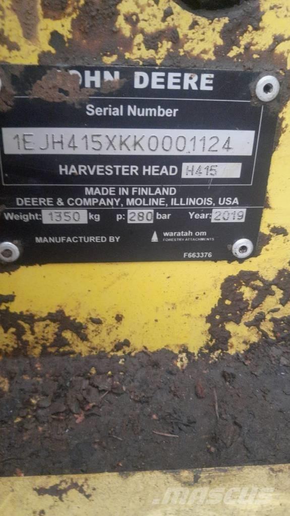 John Deere 1270 E Harvesterid