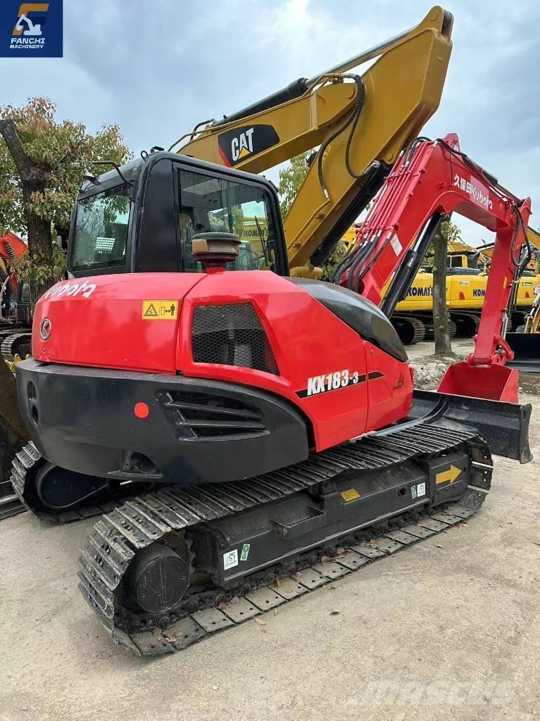 Kubota 183 Miniekskavaatorid < 7 t