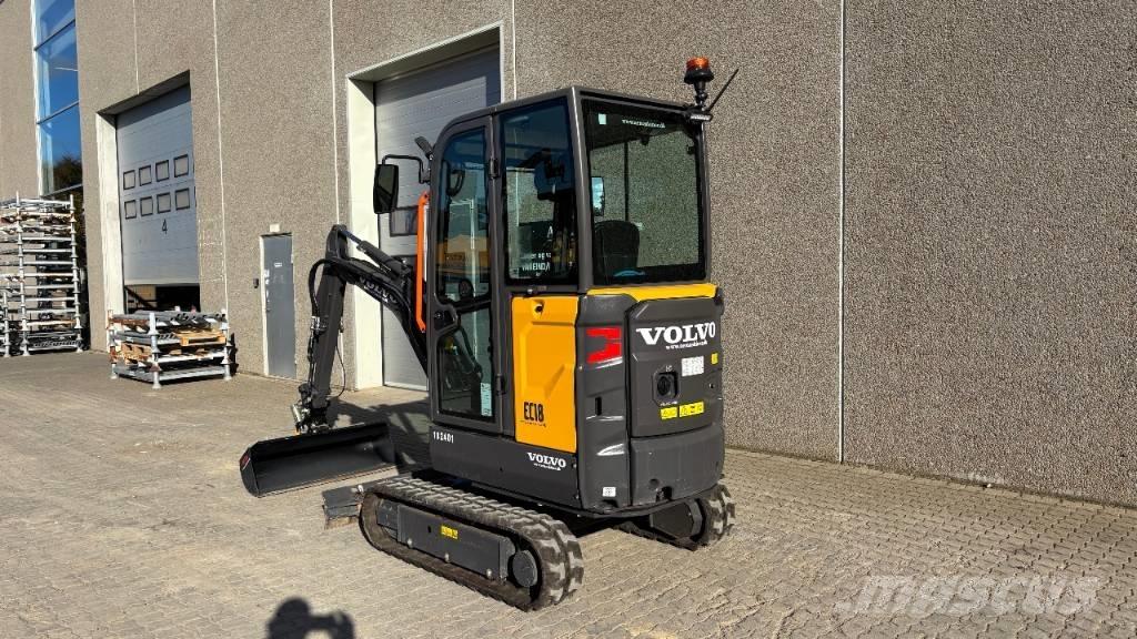 Volvo EC 18 Electric Miniekskavaatorid < 7 t