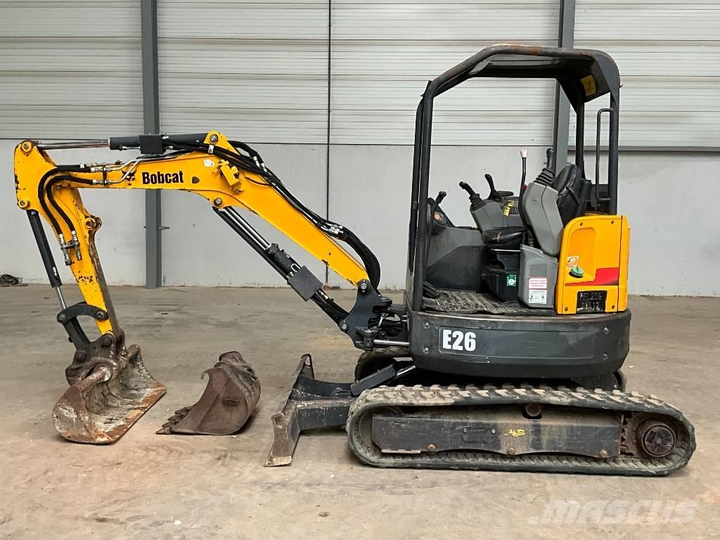 Bobcat E 26 EM Miniekskavaatorid < 7 t