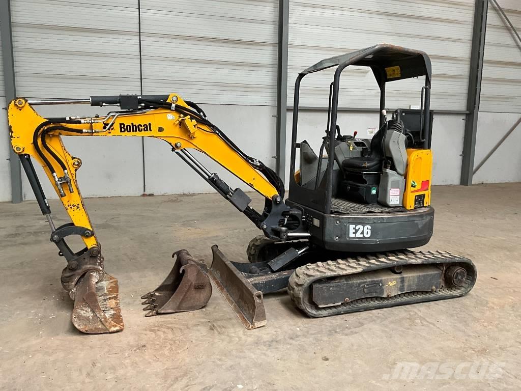 Bobcat E 26 EM Miniekskavaatorid < 7 t