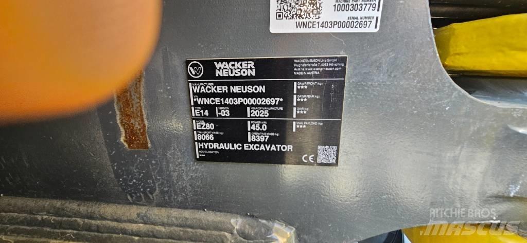 Wacker Neuson EZ 80 Väikeekskavaatorid 7t-12t
