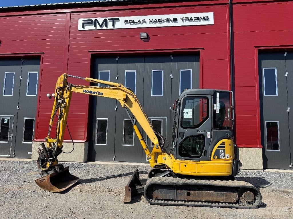 Komatsu PC 50 Miniekskavaatorid < 7 t