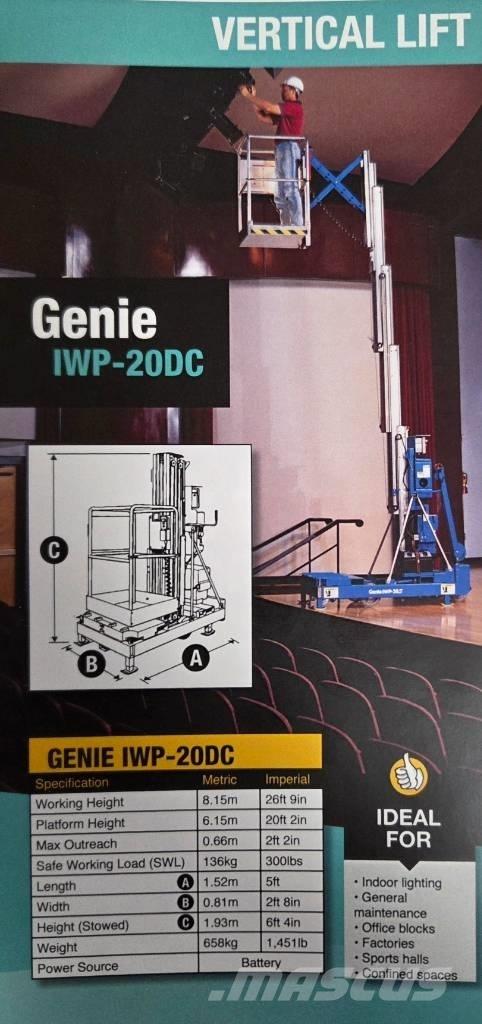 Genie IWP 20 S Vertikaalsed mast tõstukid