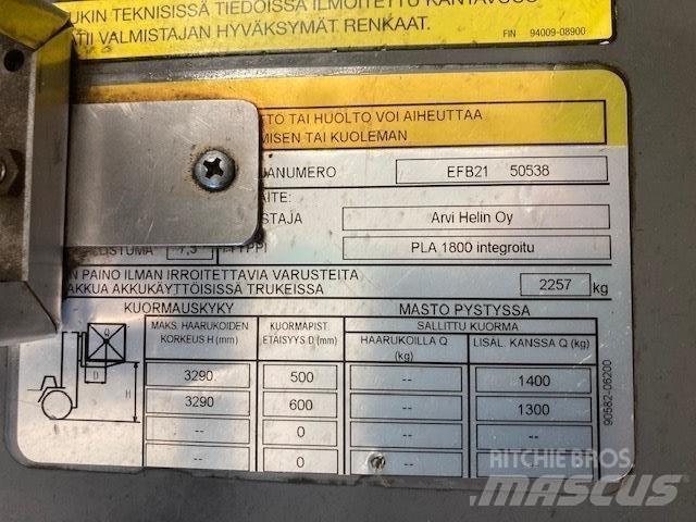 Mitsubishi FB15PNT Elektritõstukid
