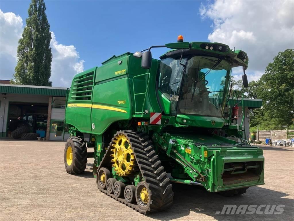 John Deere T670 Teraviljakombainid