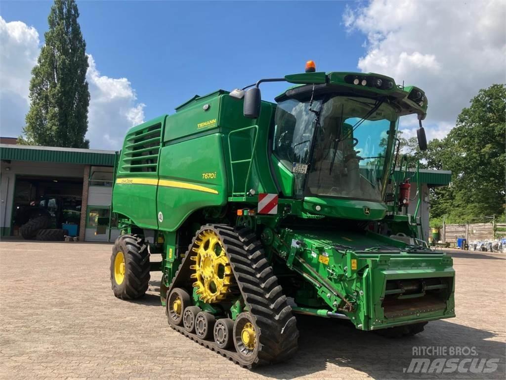 John Deere T670 Teraviljakombainid