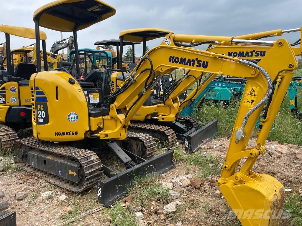 Komatsu PC 20 Roomikekskavaatorid