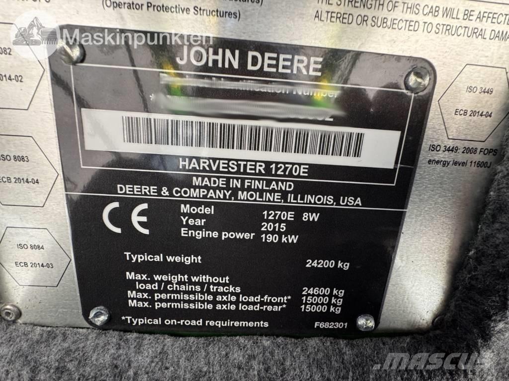 John Deere 1270 E Harvesterid