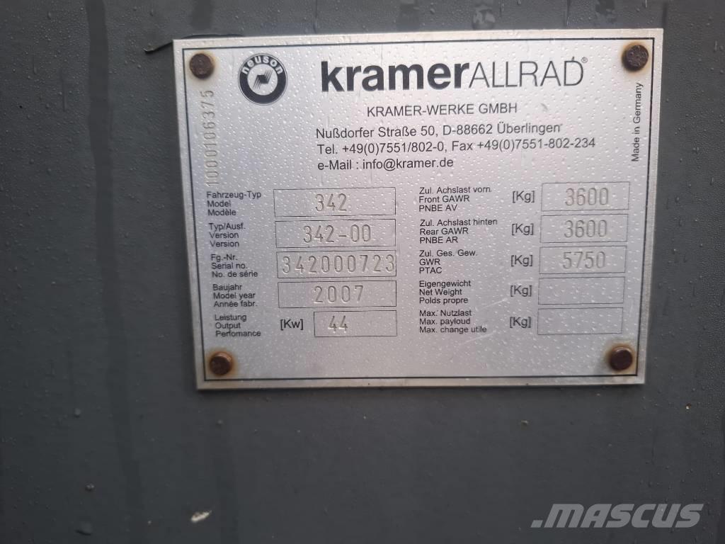 Kramer 380 Rataslaadurid