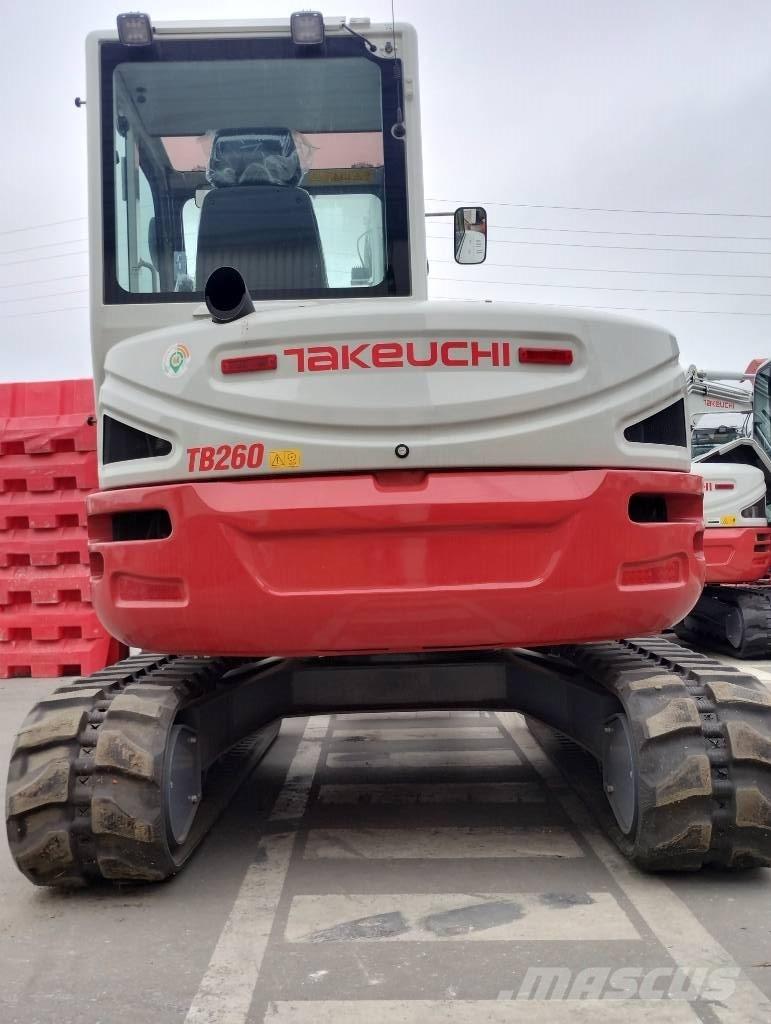 Takeuchi TB 260 Miniekskavaatorid < 7 t