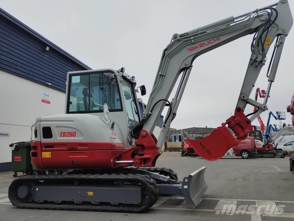 Takeuchi TB 260 Miniekskavaatorid < 7 t