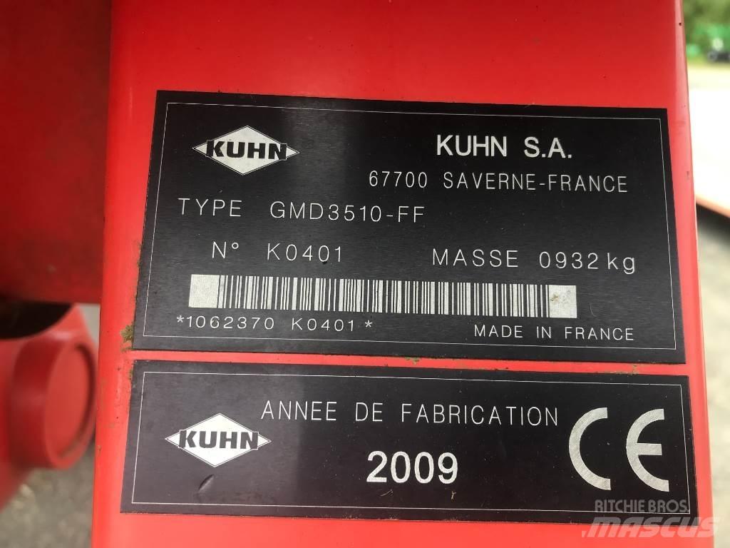 Kuhn GMD 3510 FF Niidukid