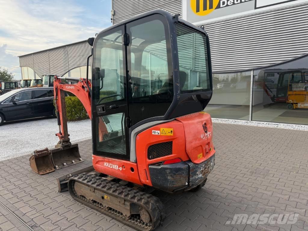 Kubota KX 018-4 Miniekskavaatorid < 7 t