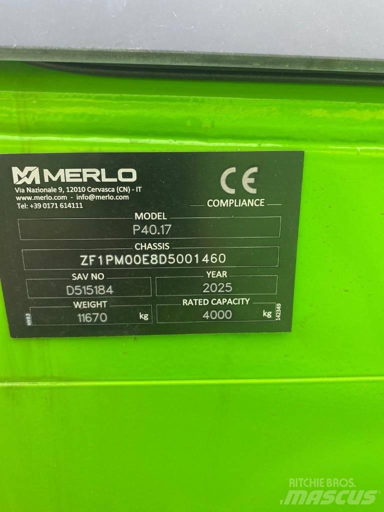 Merlo P 40.17 Teleskooplaadurid